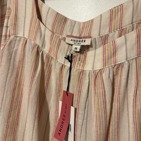 Andree By Unit Boutique Top - New With Tags - Picture 2 of 3